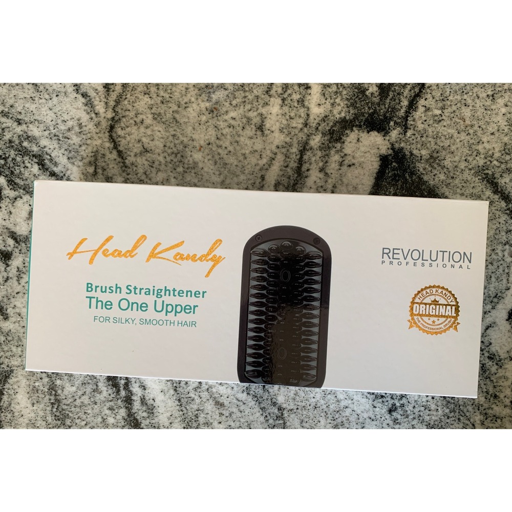 Brand New Head Kandy Black Brush‎ Straightener "The One Upper"